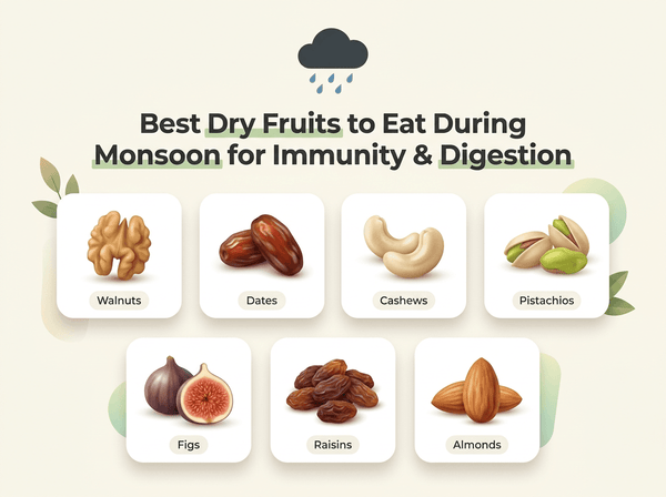 Best dry fruits to eat in monsoon