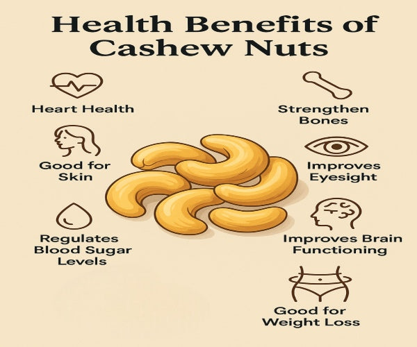 7 Science-Backed Health Benefits of Cashew Nuts You Need to Know