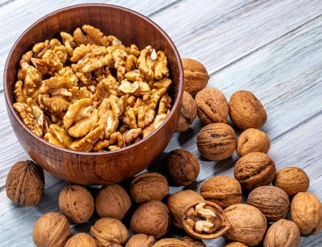Walnuts in Bowl
