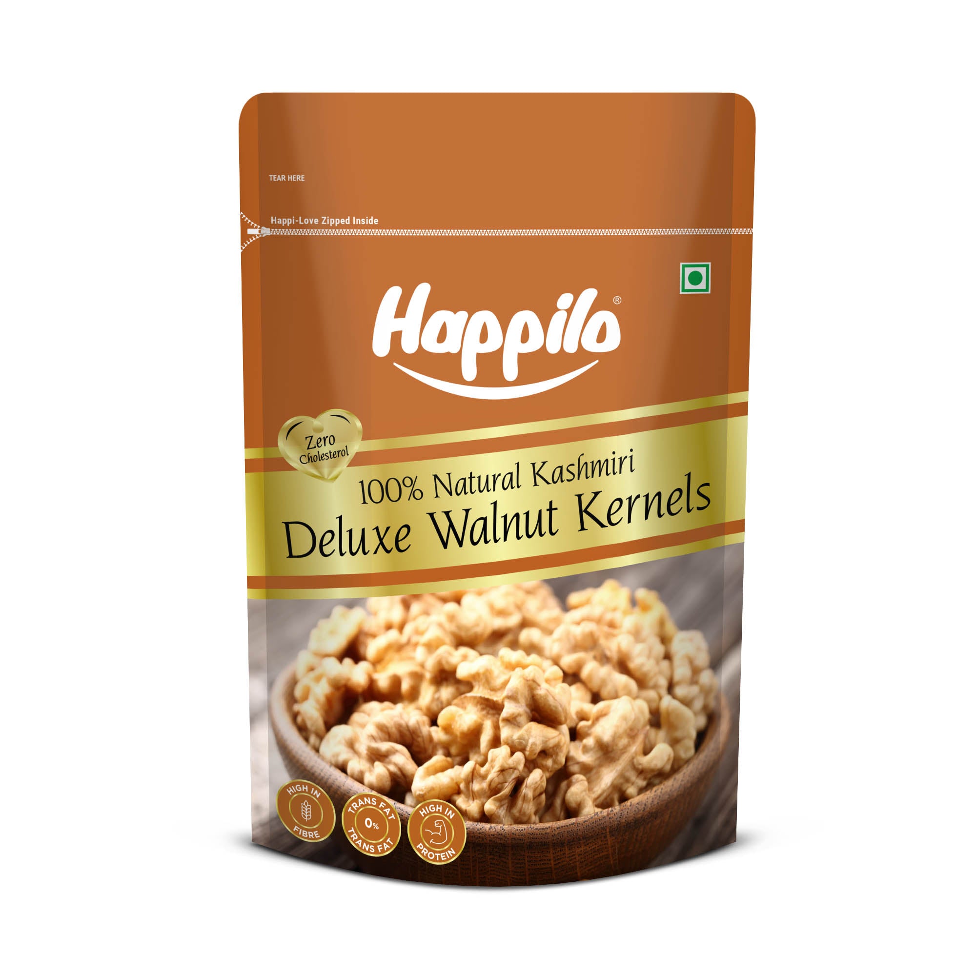 Happilo 100% Natural Deluxe Kashmiri Walnut Kernels