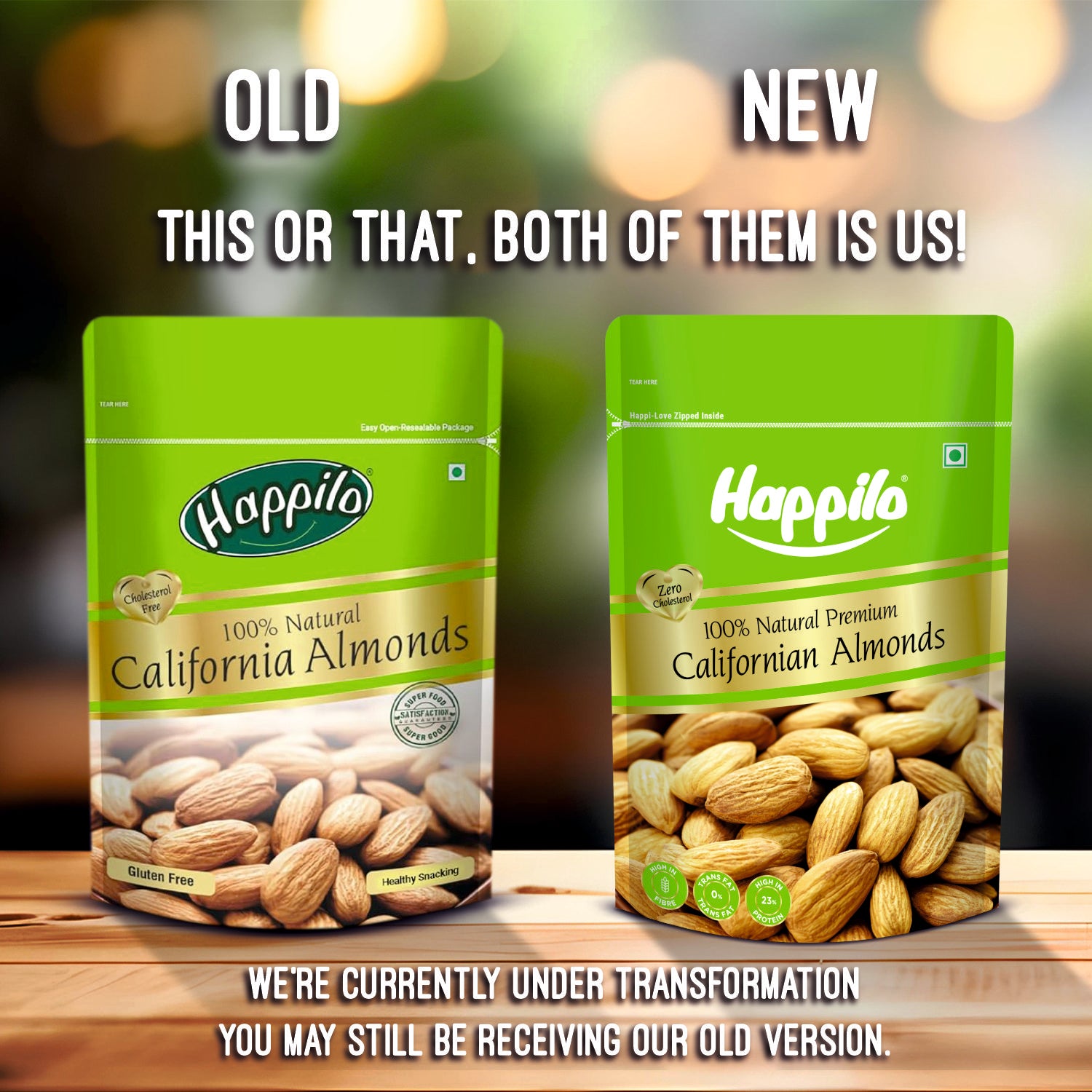 Happilo 100% Natural Premium Californian Almonds