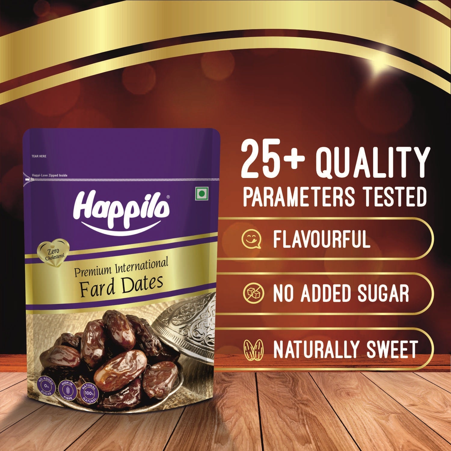Happilo Premium Fard Dates 500g