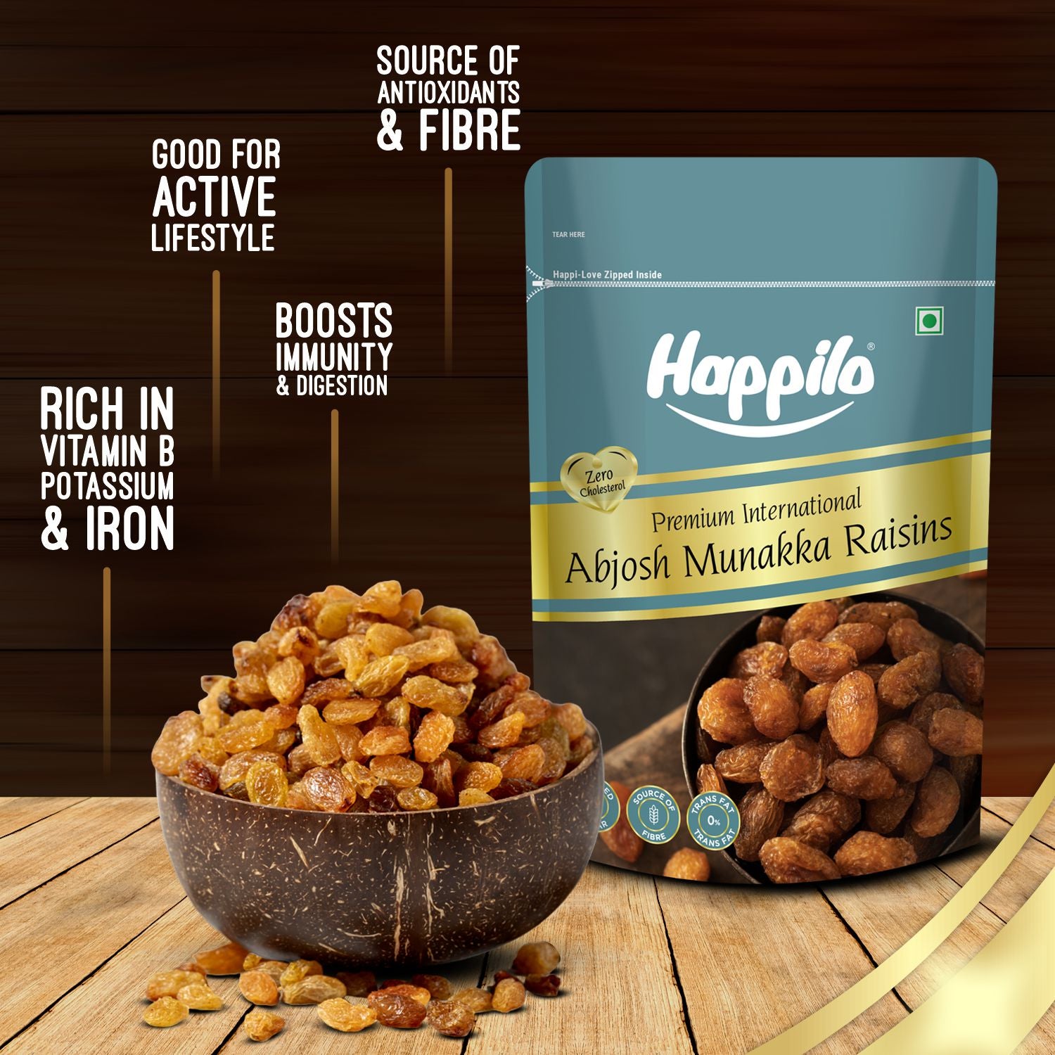 Happilo Premium Abjosh 200g