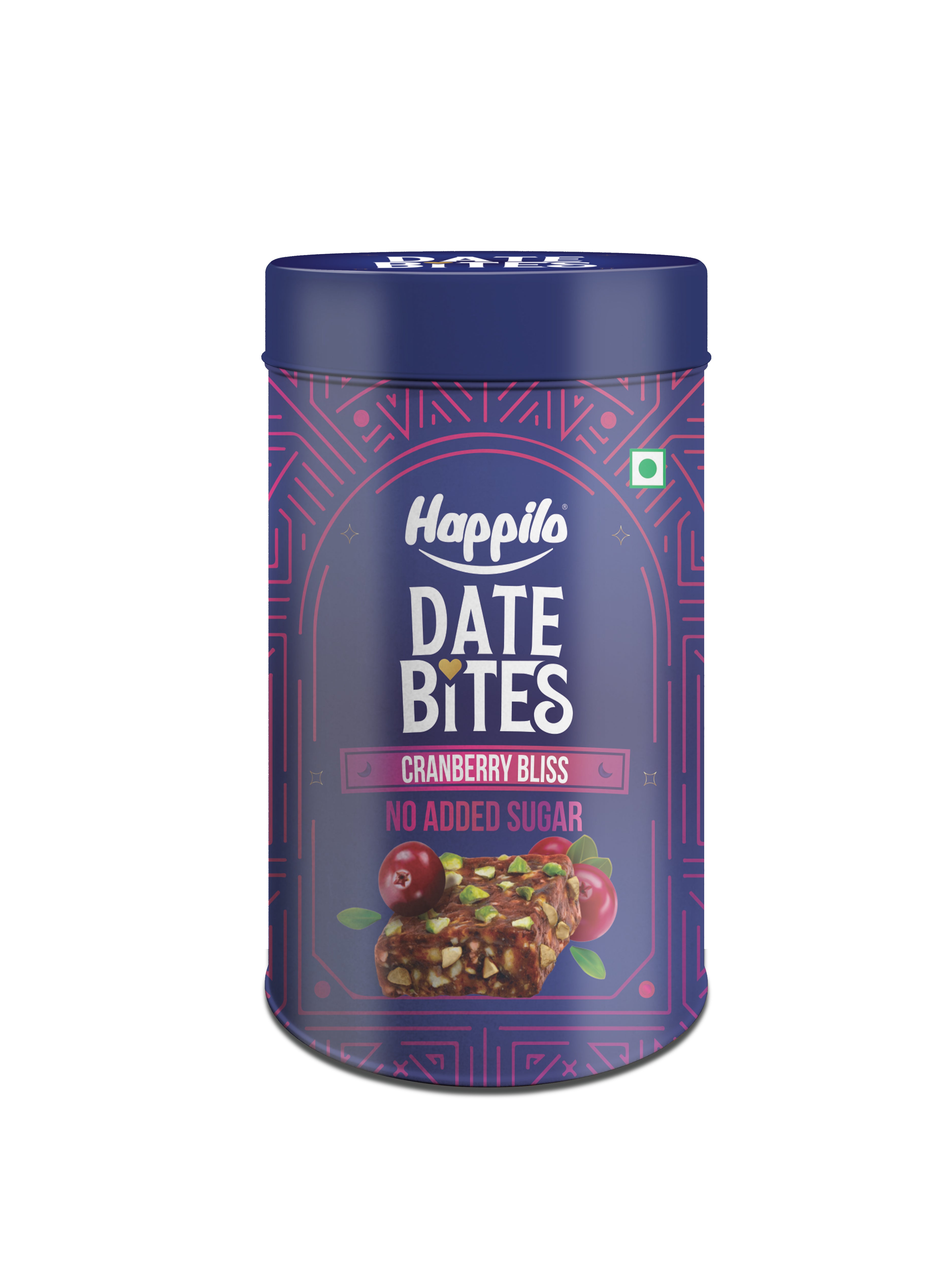 Happilo Premium Date Bites Cranberry
