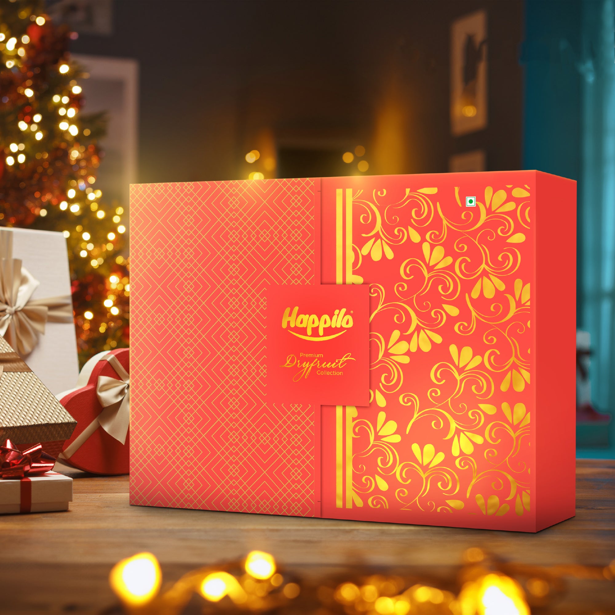 Happilo Dry Fruit Celebration Gift Box Puffins