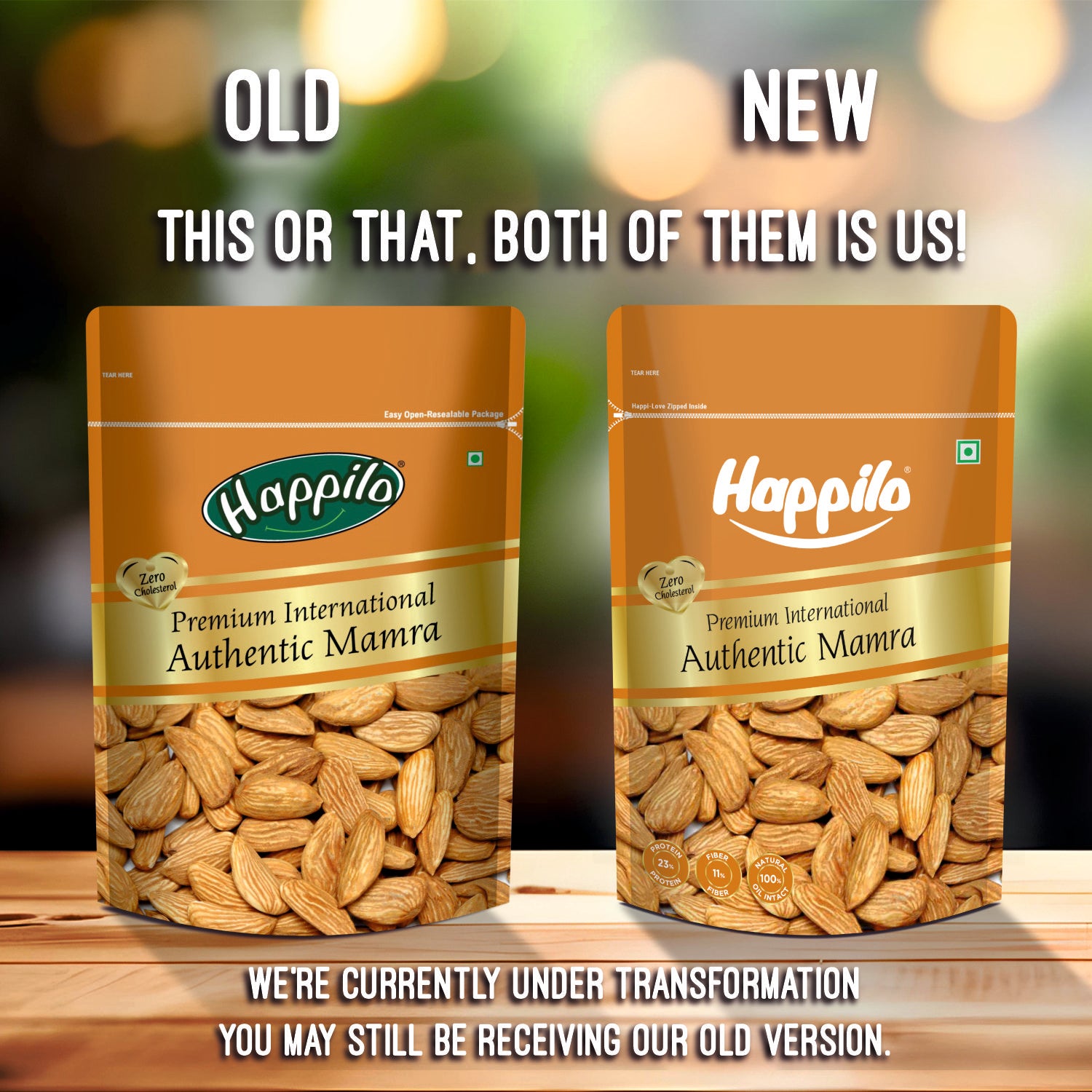 Happilo Premium Raw Mamra Almonds