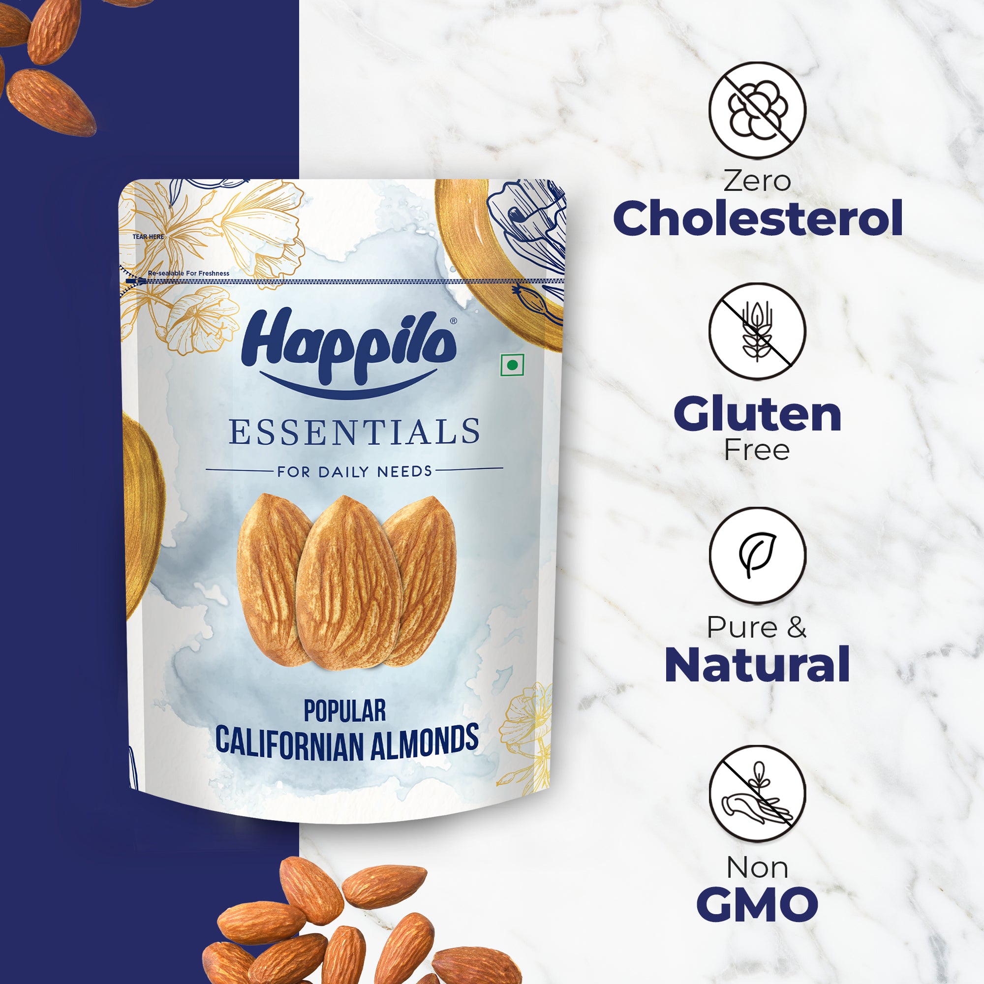 Happilo Essentials Californian Popular Almond