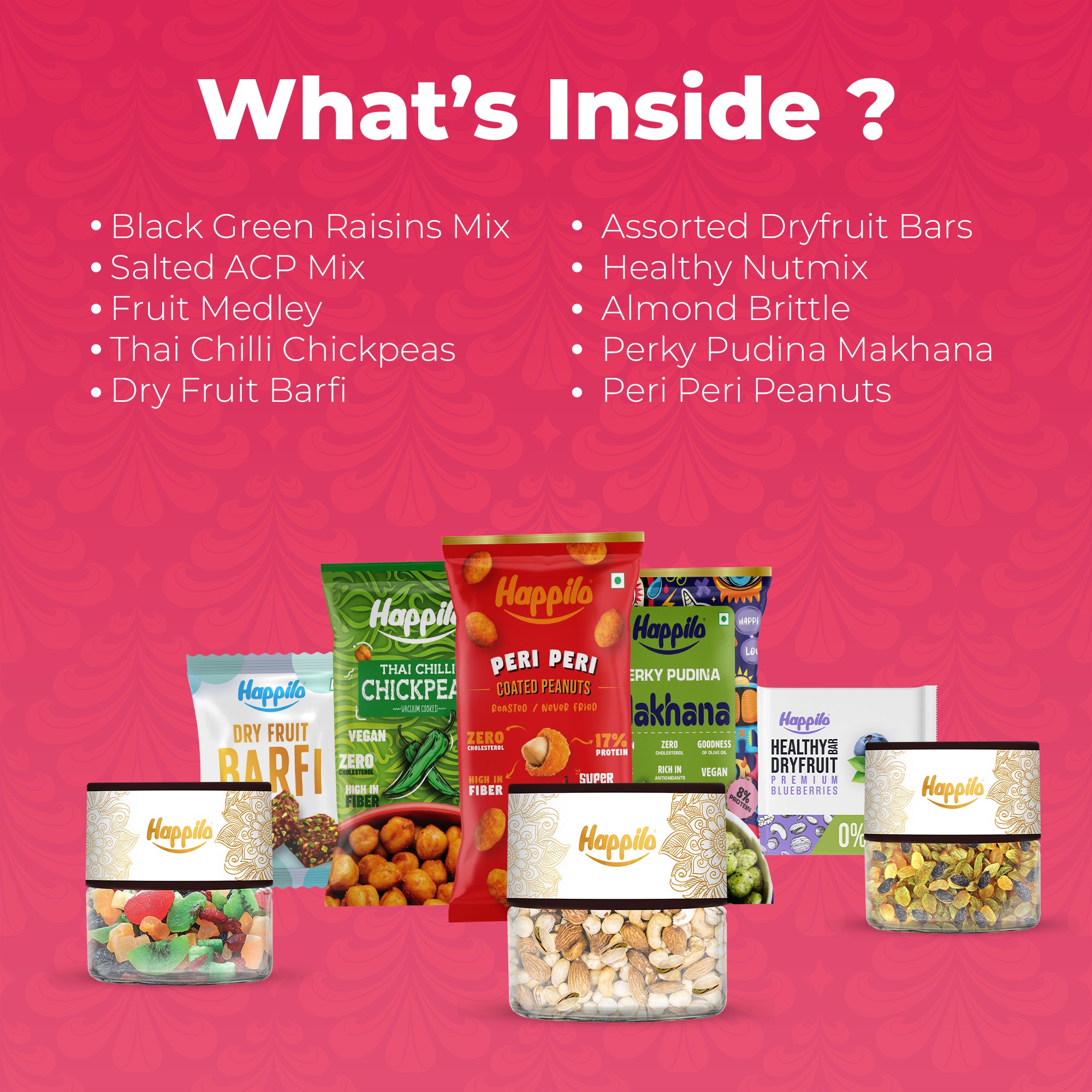 Happilo Dry Fruit Celebration Gift Box Woodpecker
