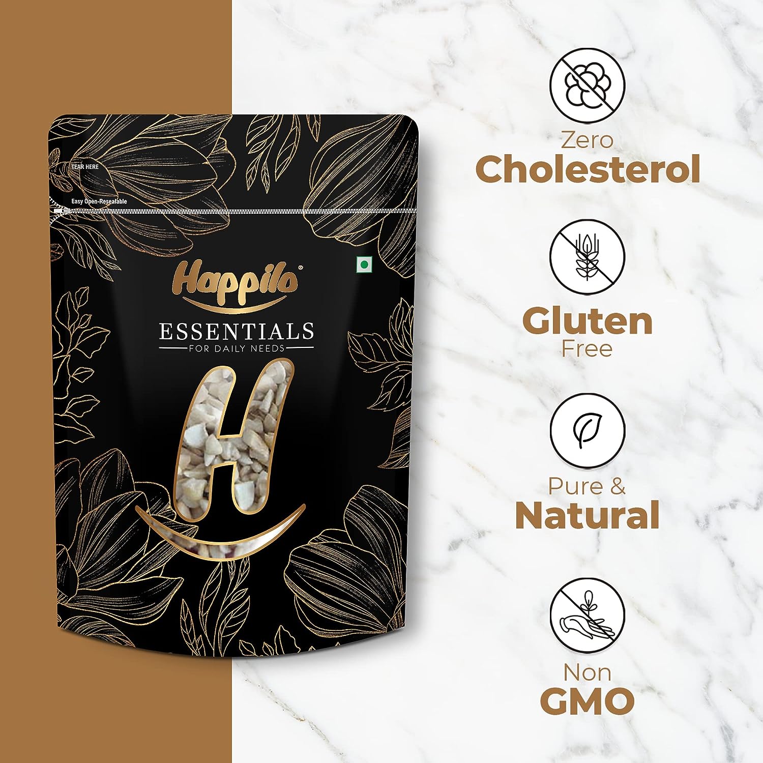 Happilo Essentials Cashew 8pcs