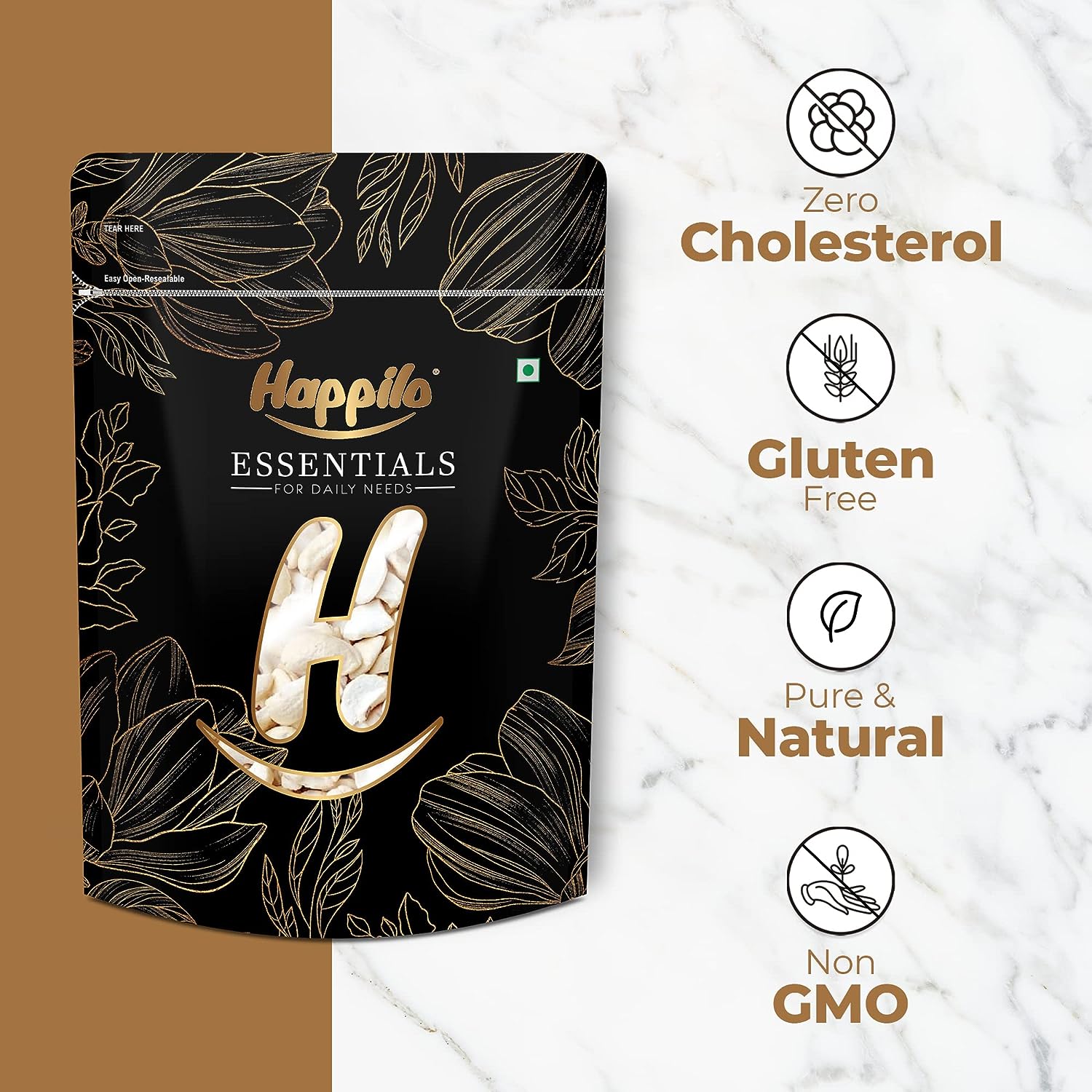Happilo Essentials Cashew 4pcs