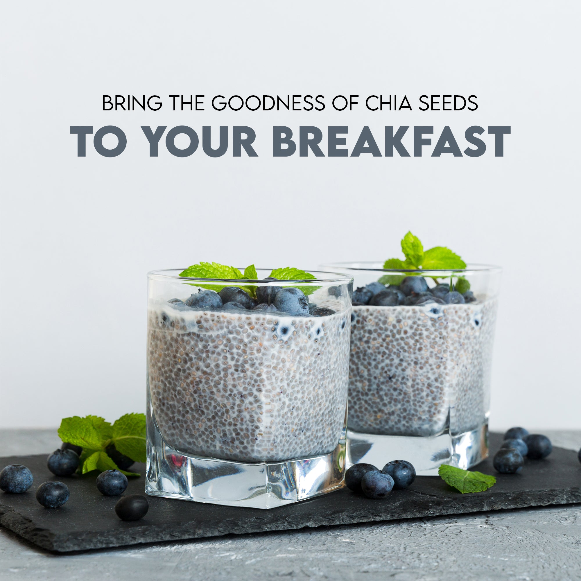 Happilo Premium Chia Seeds, Nutrient-Rich Superfood, Rich in Omega-3 Fatty Acids, Fiber, Protein, 500g Jar