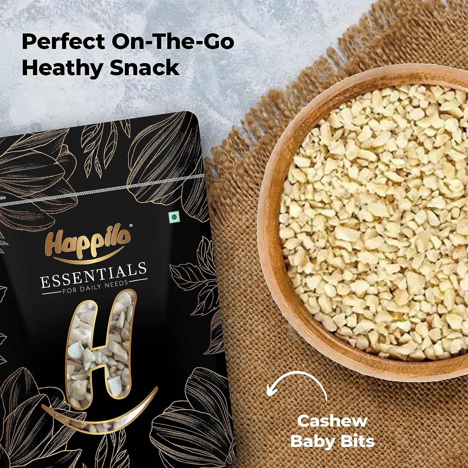 Happilo Essentials Cashew 8pcs