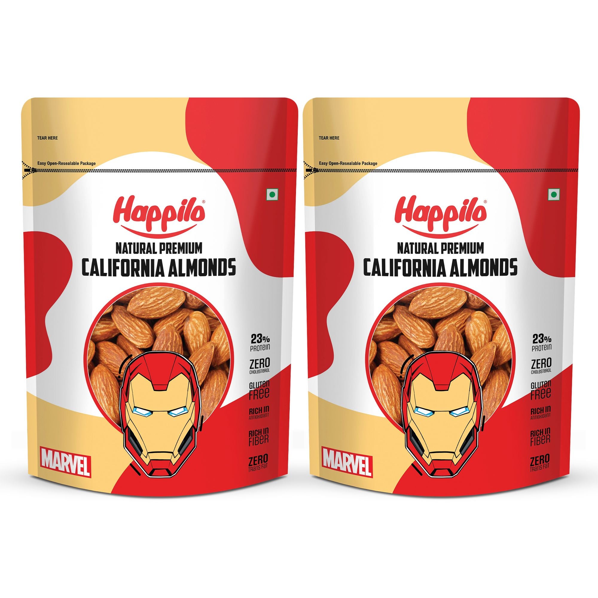 Iron Man Edition California Natural Almonds 500g