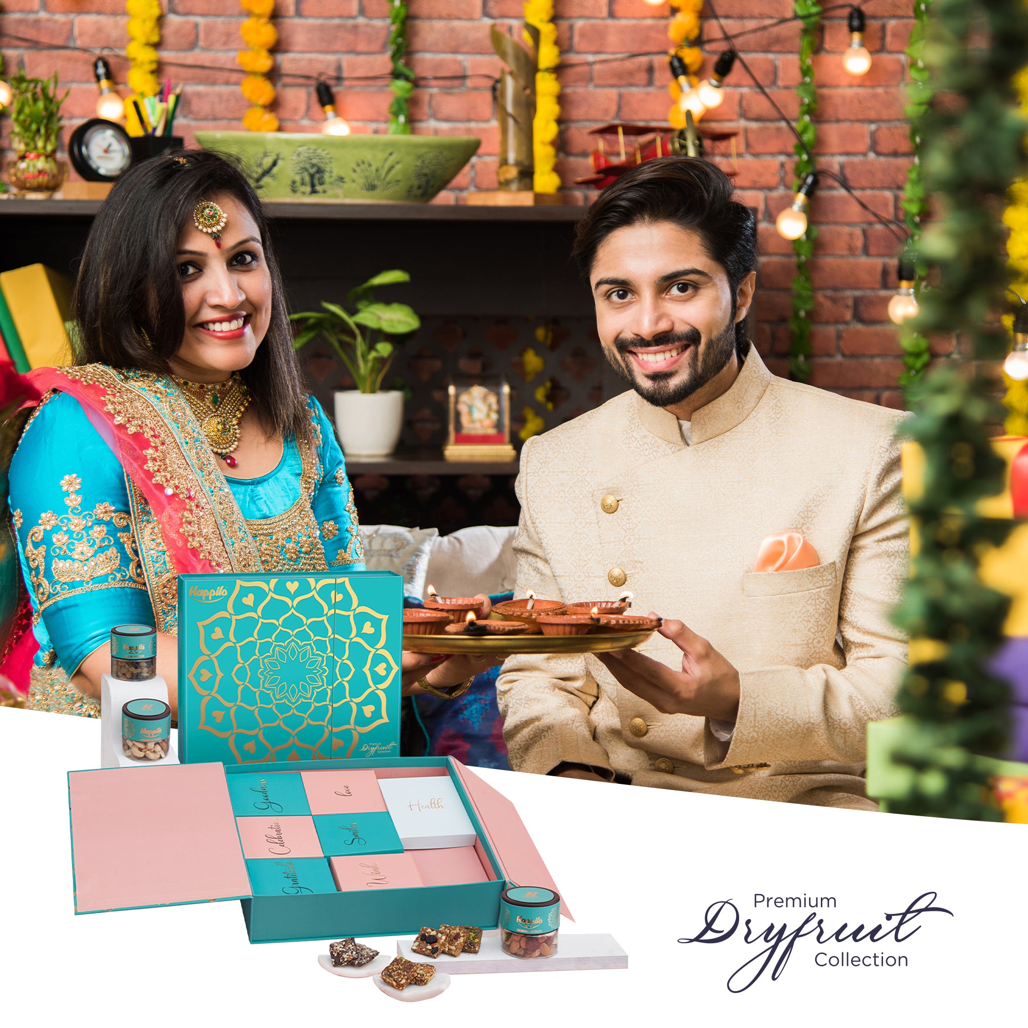 Happilo Dry Fruit Celebrations Gift Box Neptune