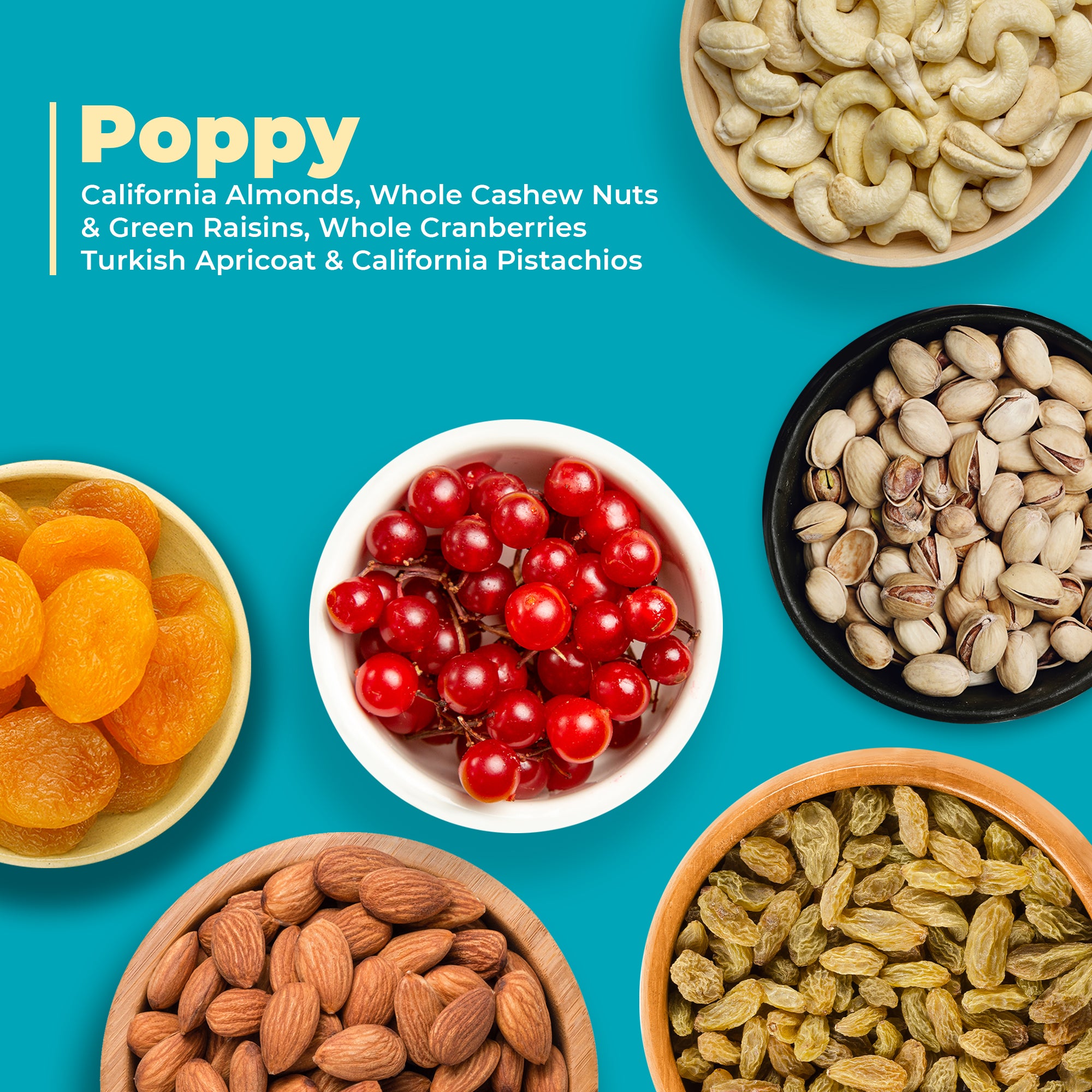 Happilo Dry Fruit Gift Hamper Poppy