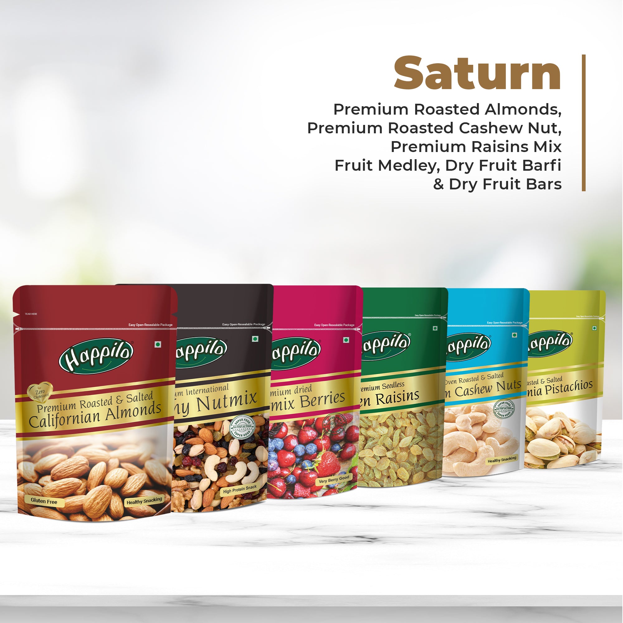 Happilo Dry Fruit Celebrations Gift Box Saturn
