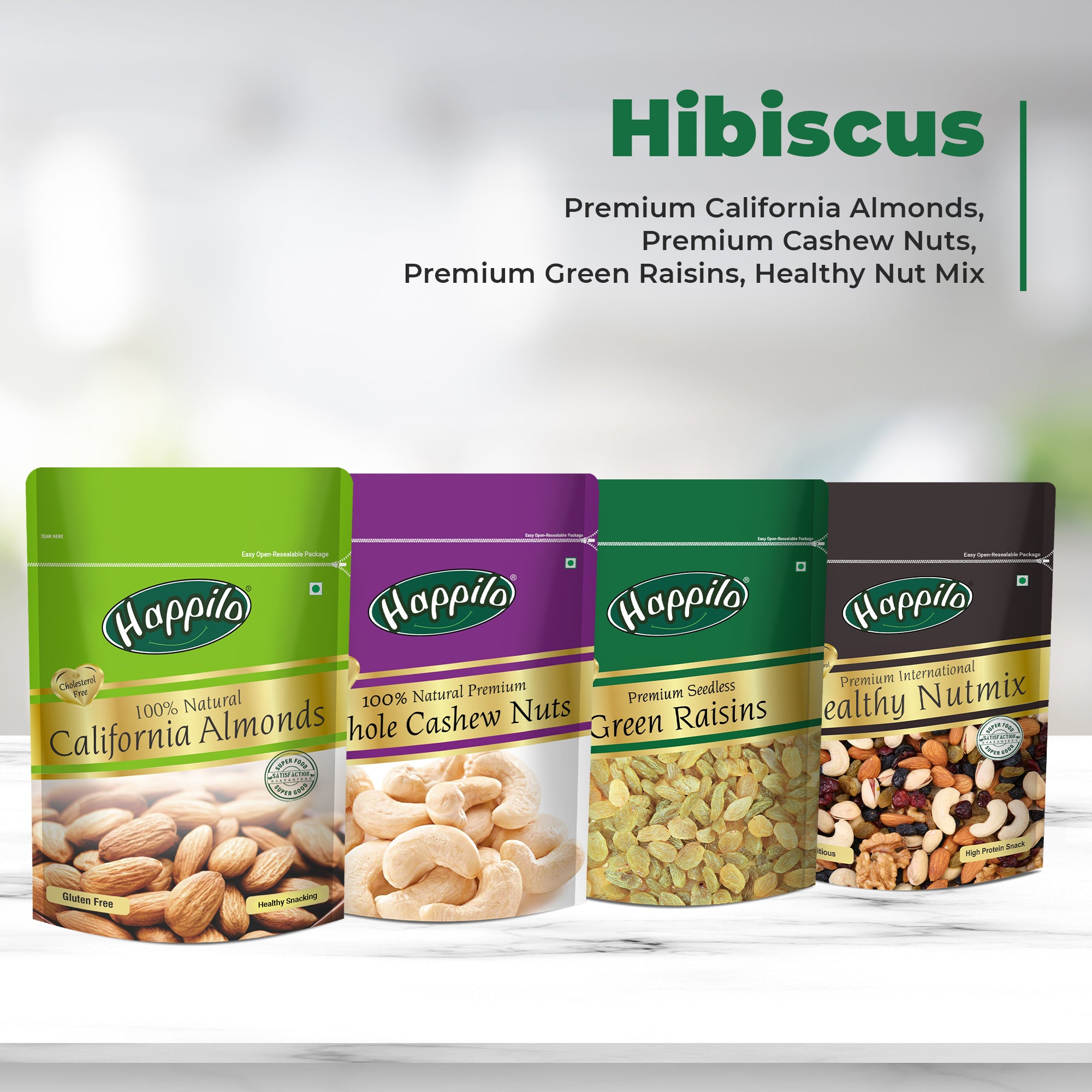 Happilo Dry Fruit Gift Hamper Hibiscus