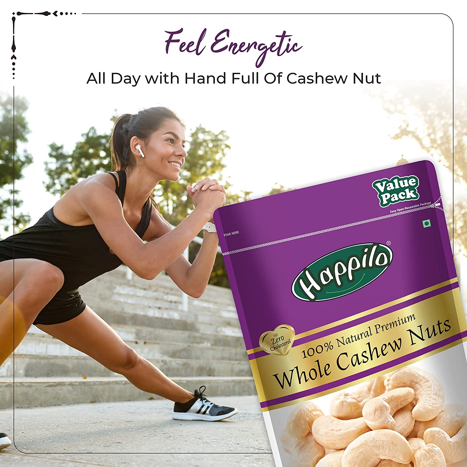 Premium Nuts & Dry Fruits Combo 1500g (Almonds, Cashews & Green Raisins 500g Each)