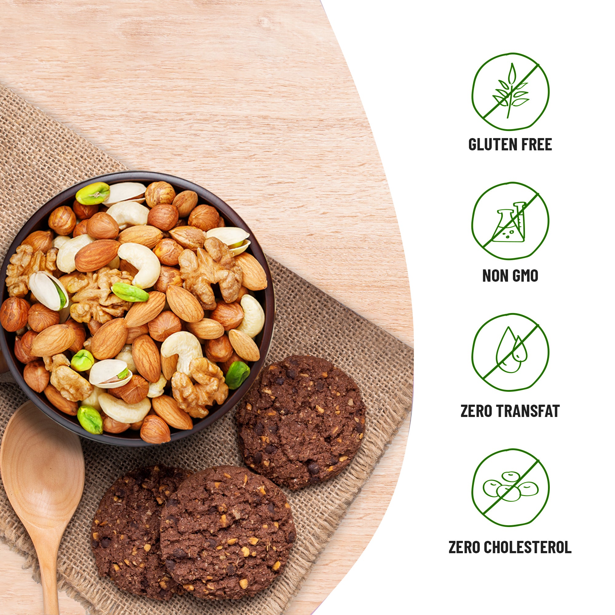 Happilo Smart Snack Healthy Nutmix 15g + 3g (20% Extra)