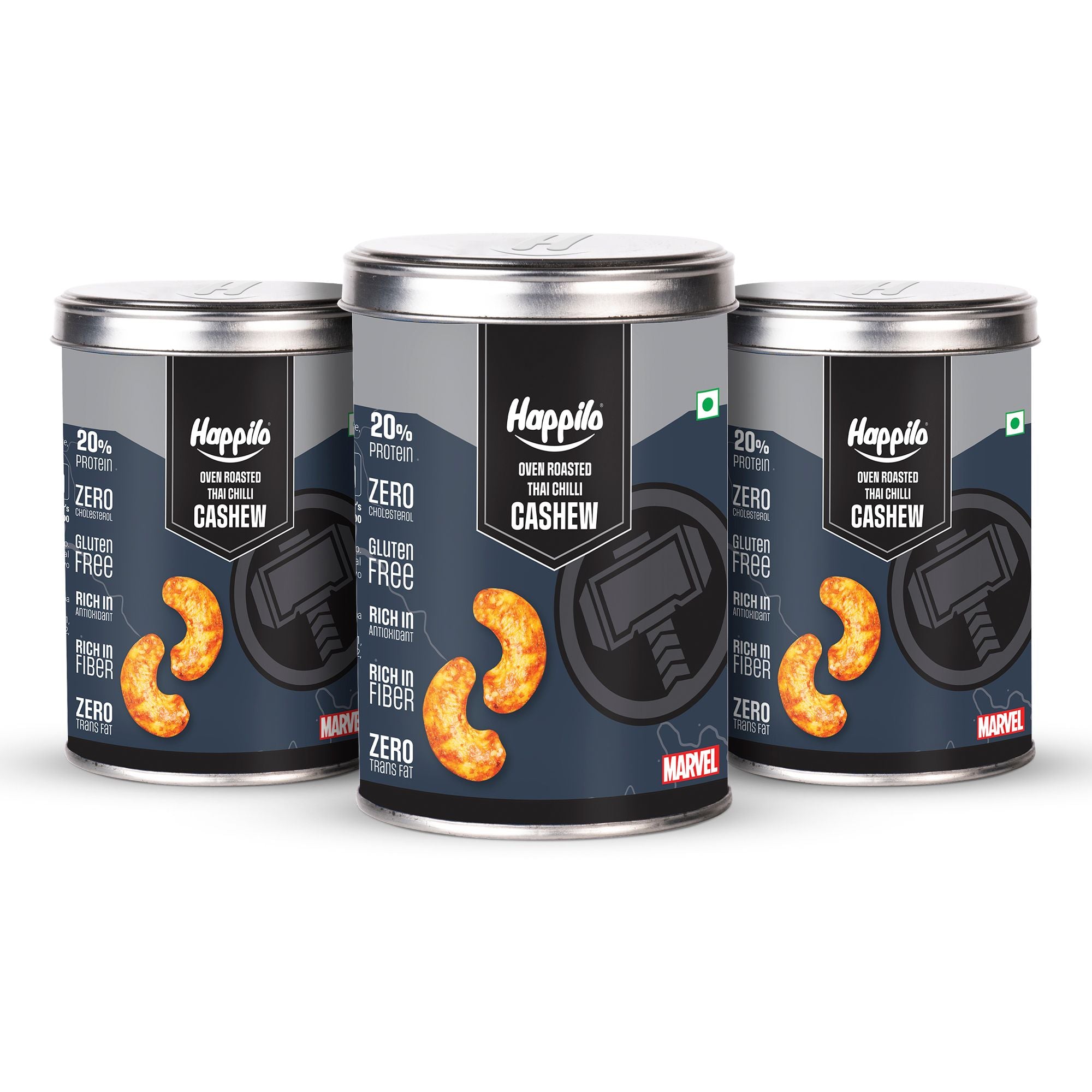 Thor Edition Oven Roasted Cashews Thai Chilli 150g