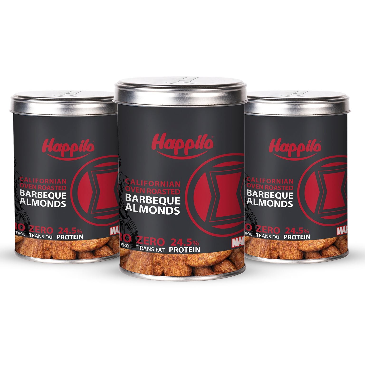 Black Widow Edition Oven Roasted California Barbeque Almonds 150g