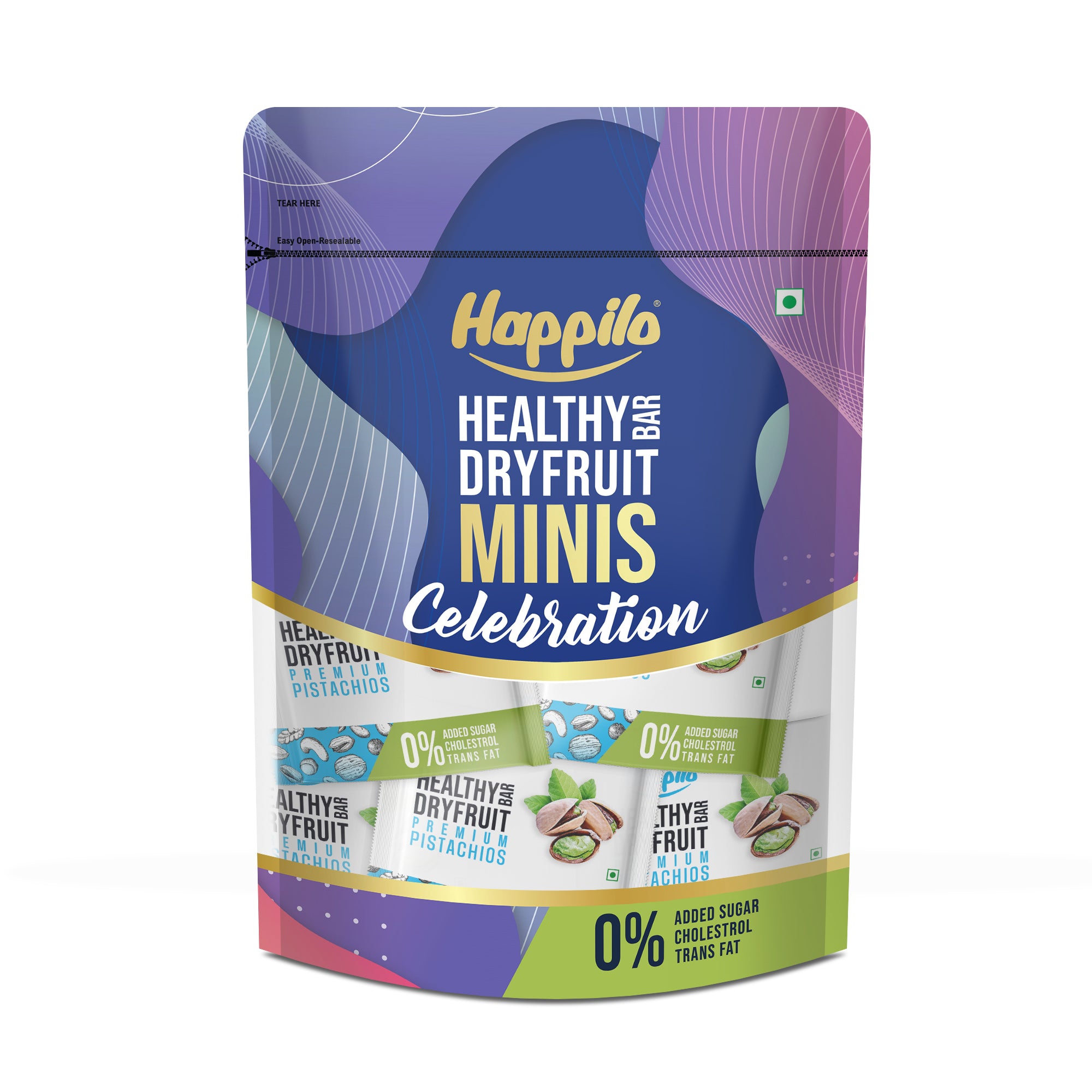 Pistachios Celebration Mini Dry Fruit Bar (12x15g)