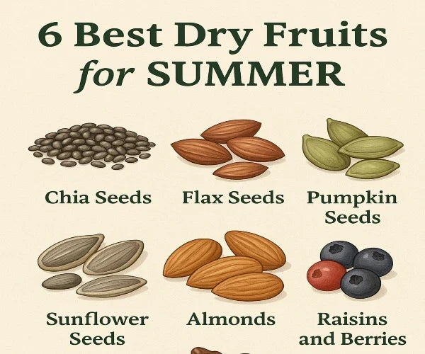 Dry Fruits and Seeds for Summer