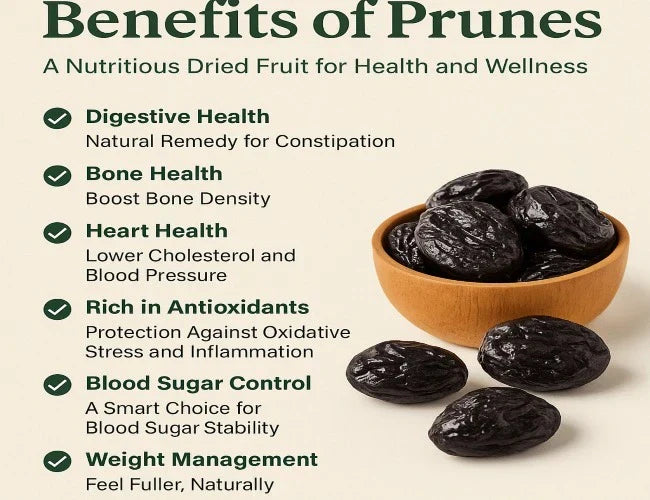 Health Benefits of Prunes