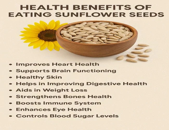 Health Benefits of Sunflower Seeds