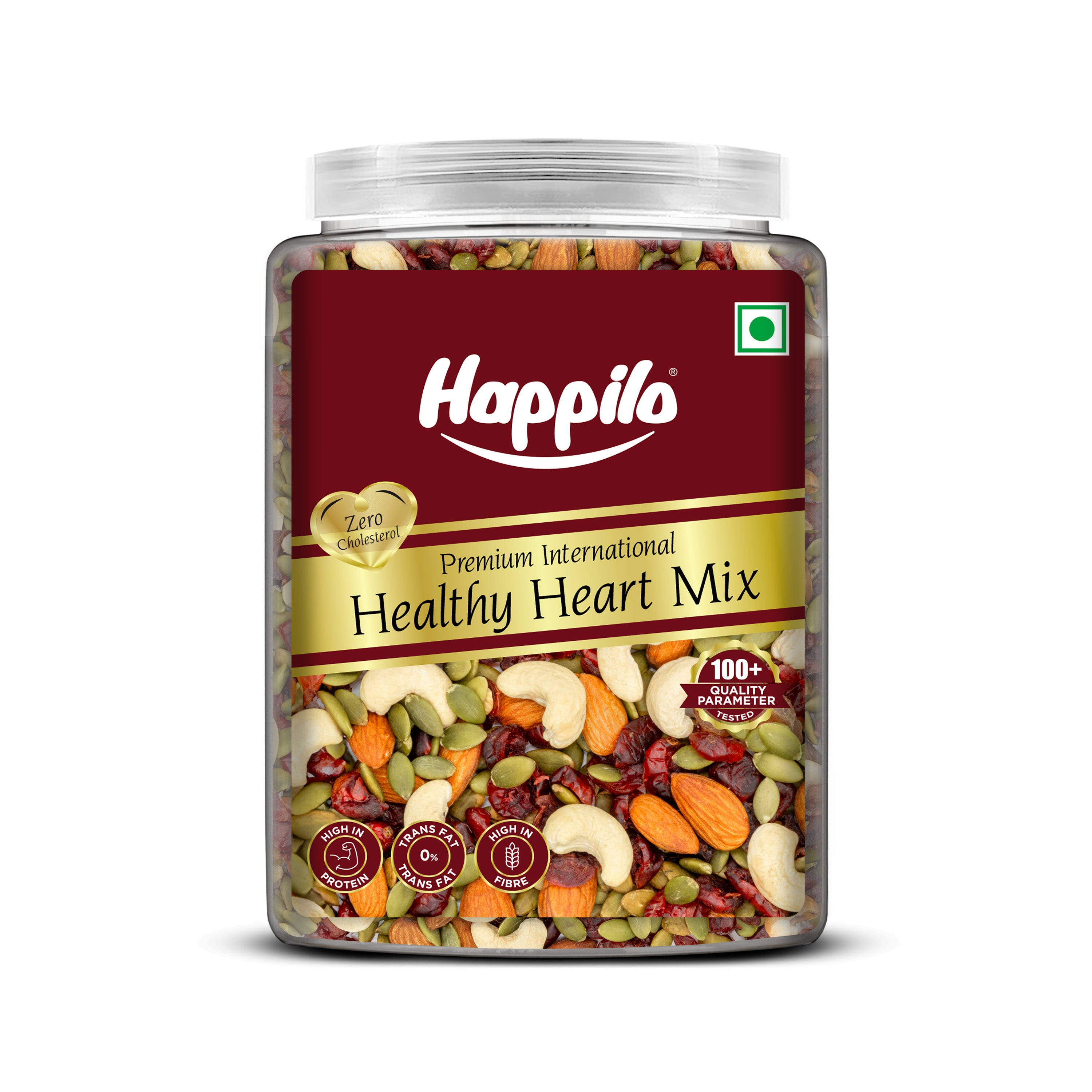 Happilo Premium Healthy Heart Mix Jar 900g
