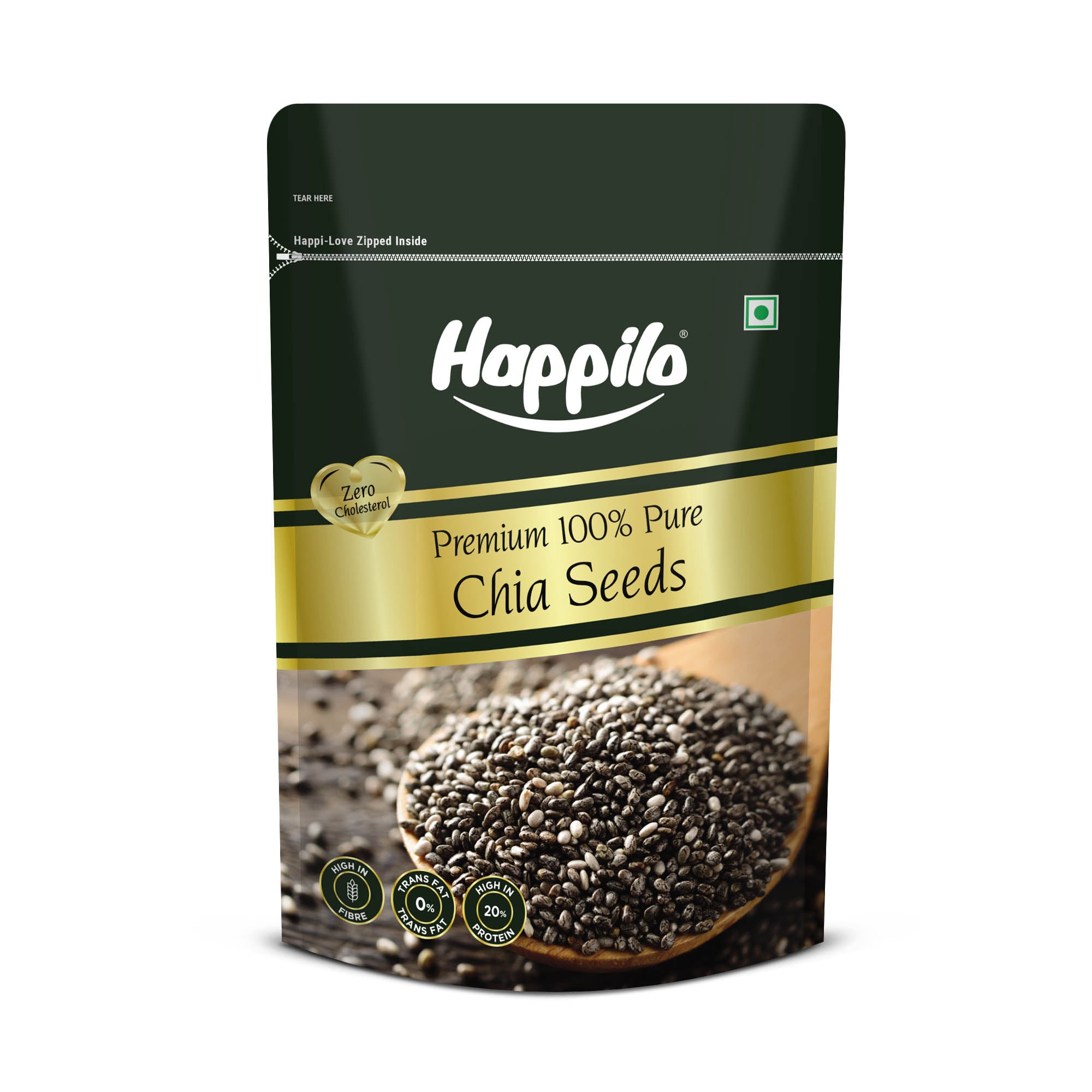 Healthy & Raw Black Chia Seeds