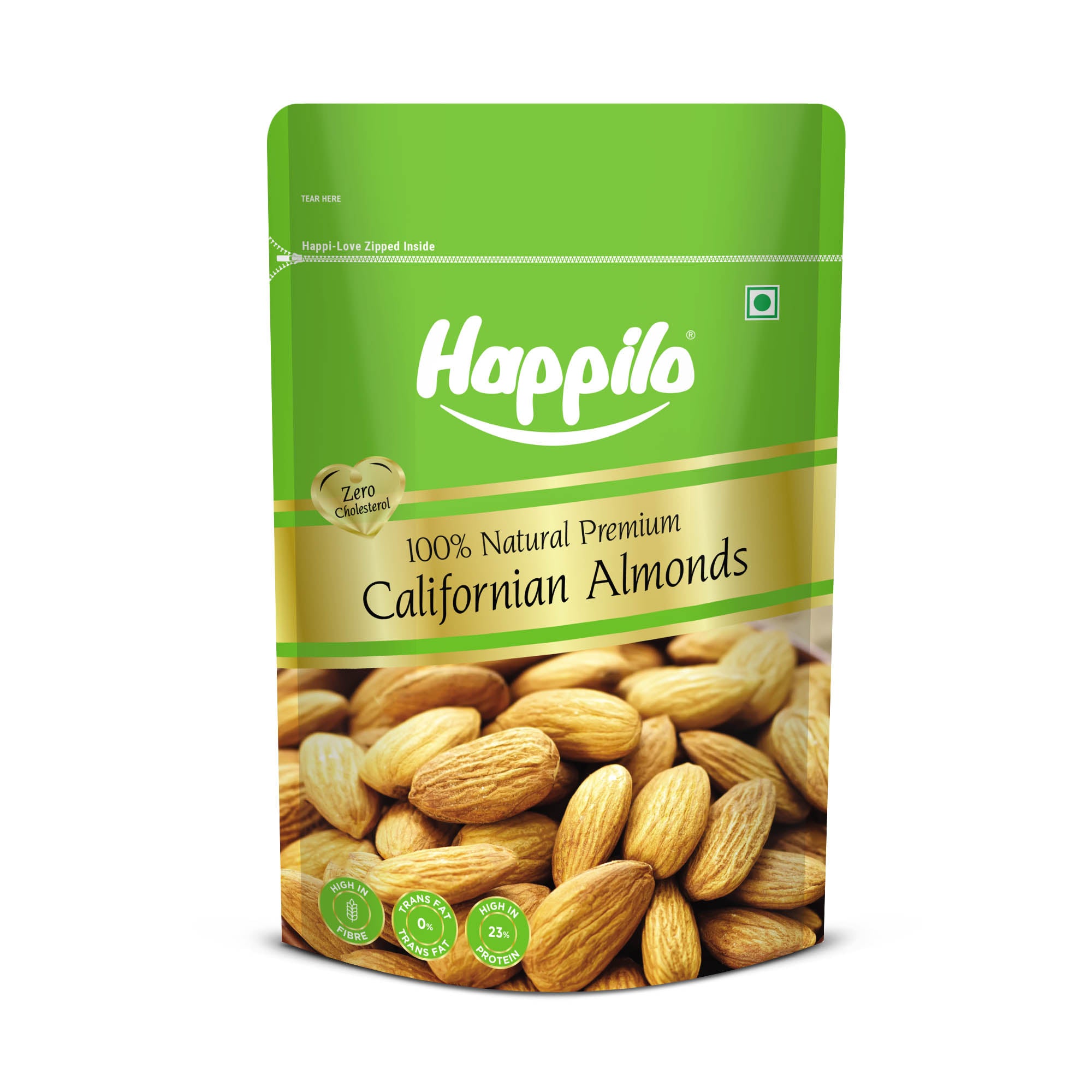 Happilo 100% Natural Premium California Almonds