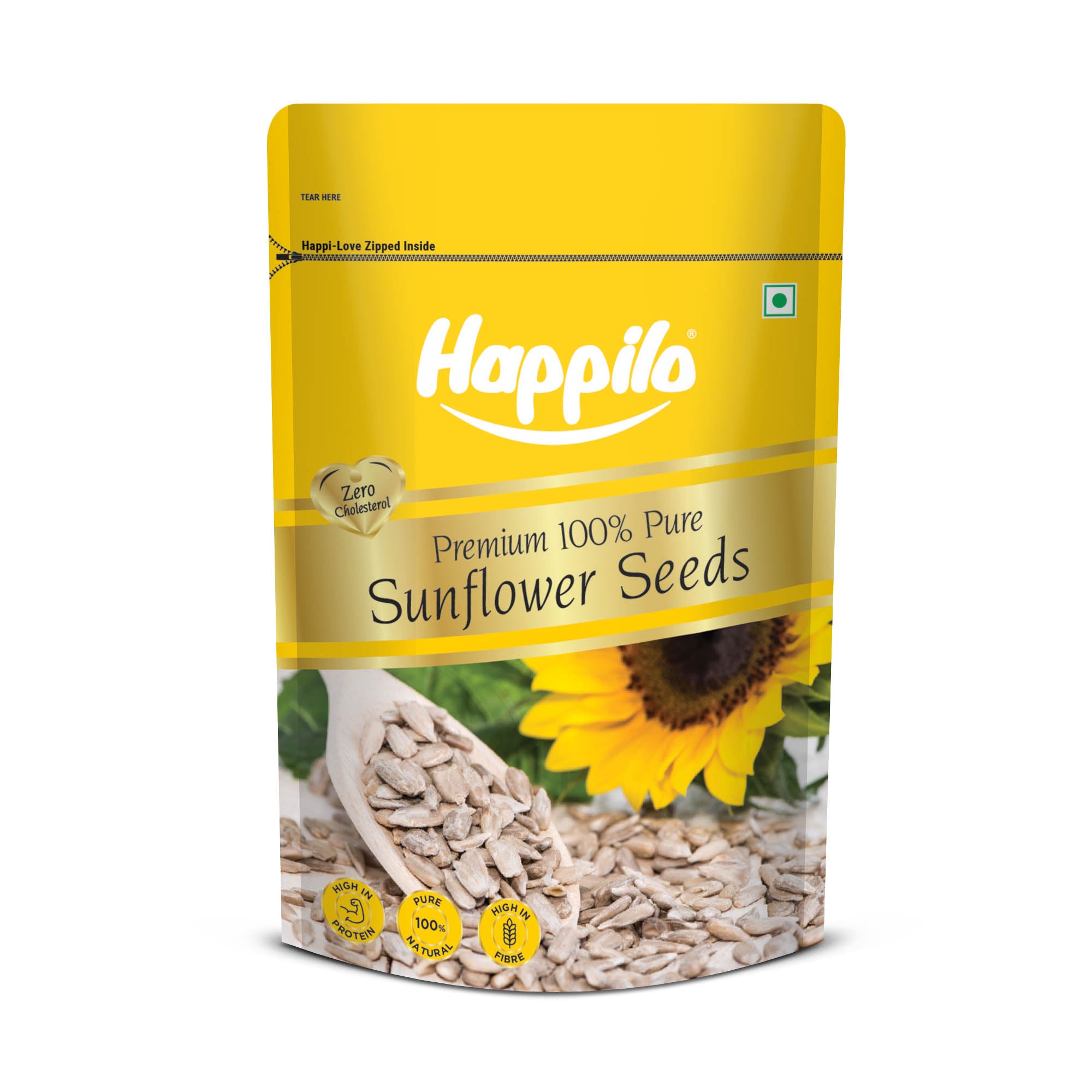 Happilo Premium Raw Sunflower Seeds No Shell