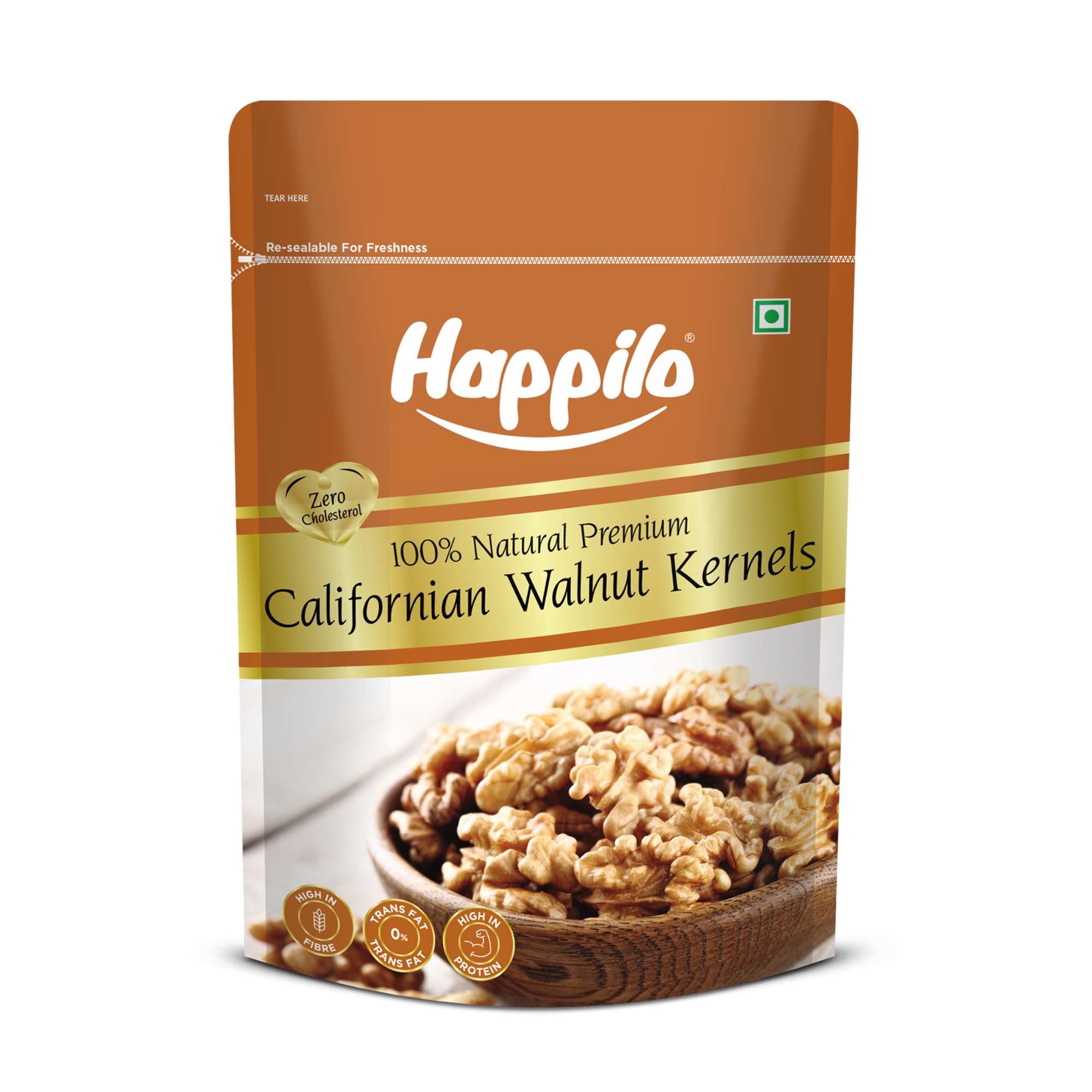 Happilo 100% Natural Californian Walnut Kernels