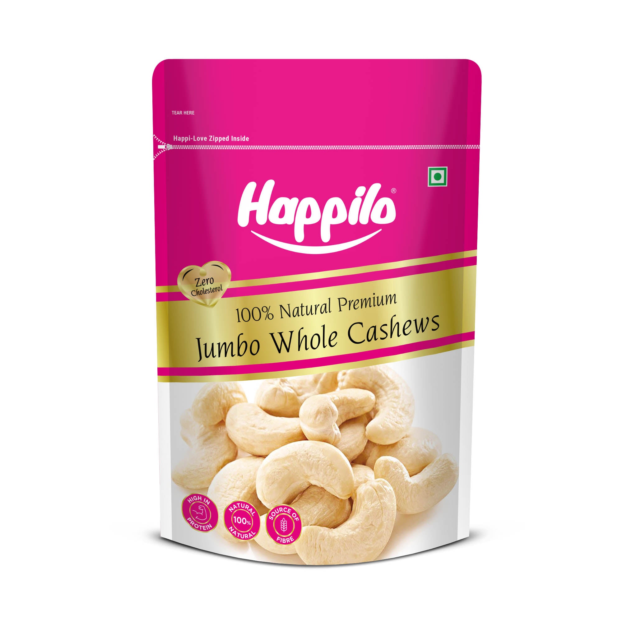 Happilo Jumbo Premium Whole Cashew Nuts