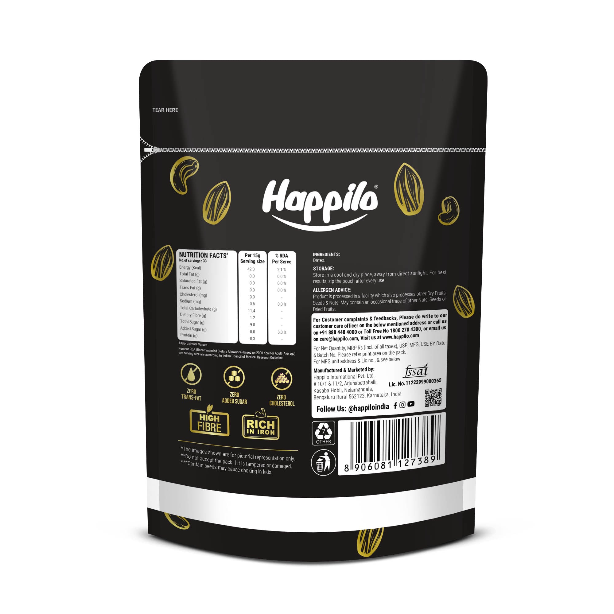 Happilo Premium International Ajwa Dates