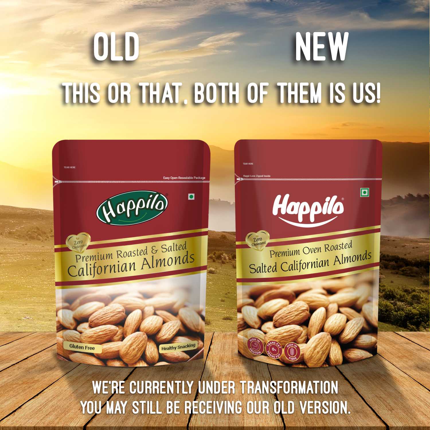 Happilo Roasted & Lightly Salted Premium Californian Almonds