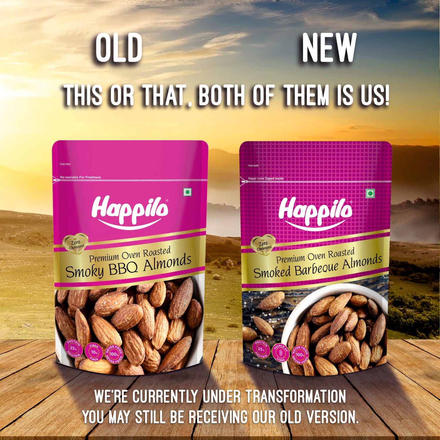 Happilo Barbeque Californian Almonds, Super Healthy Crunchy Nuts, Non Fried, High Protein Dry Fruit, 160g