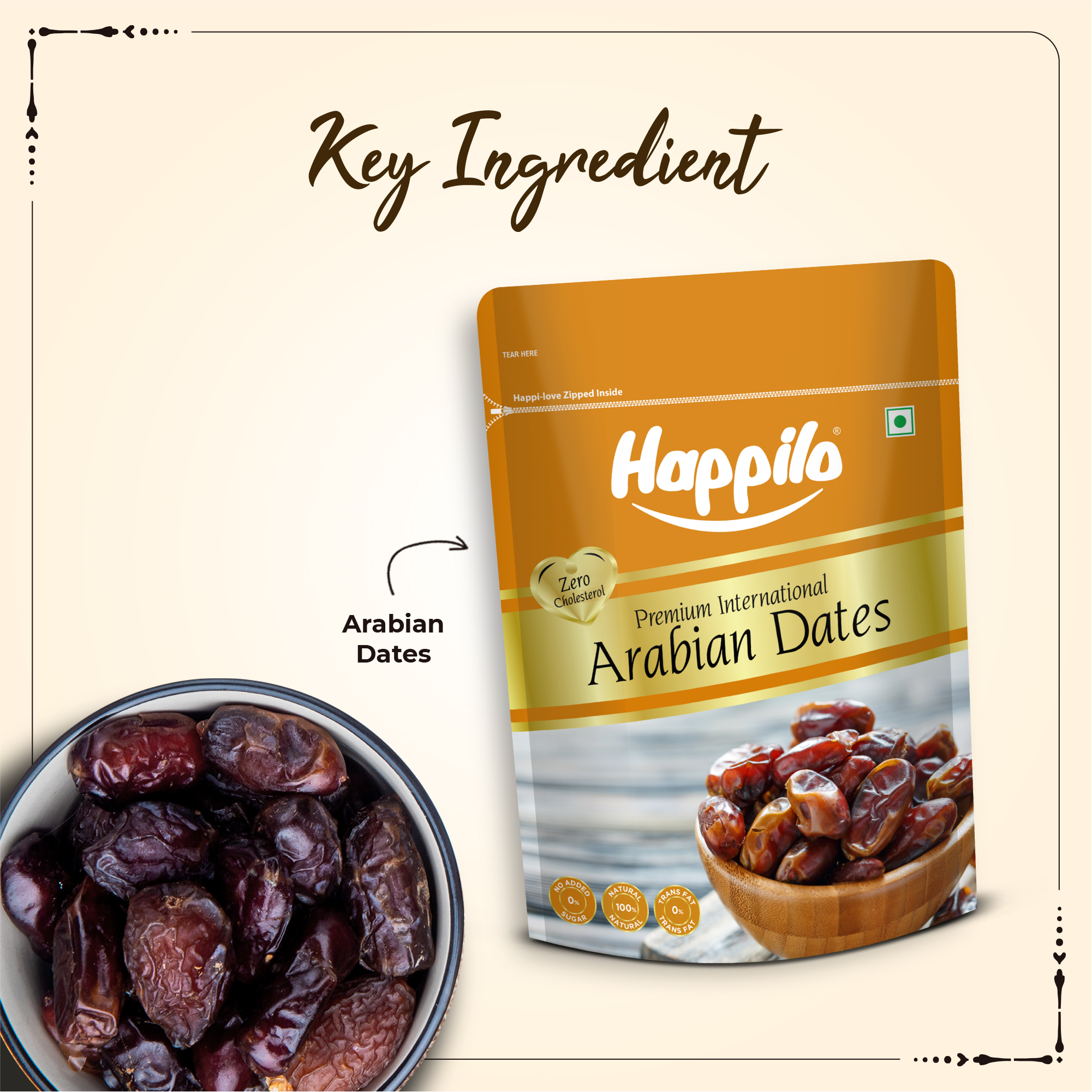 Happilo Premium Arabian Dates