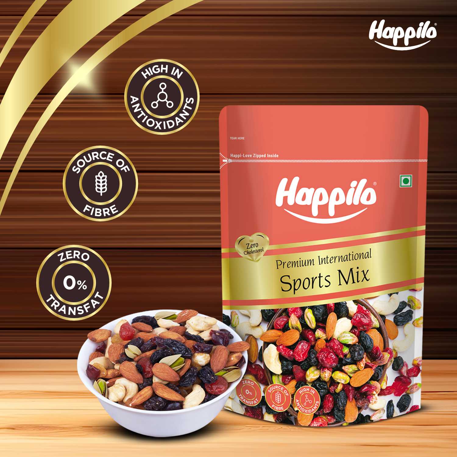 Happilo Premium International Sports Mix