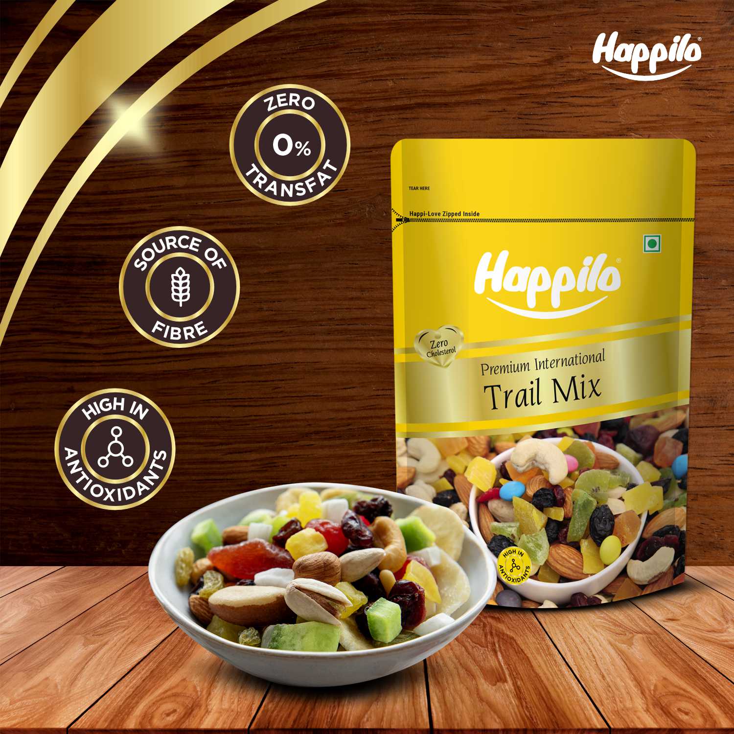 Happilo Premium Nutritious Nutty Trail Mix