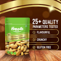 Happilo 100% Natural Premium Californian Almonds