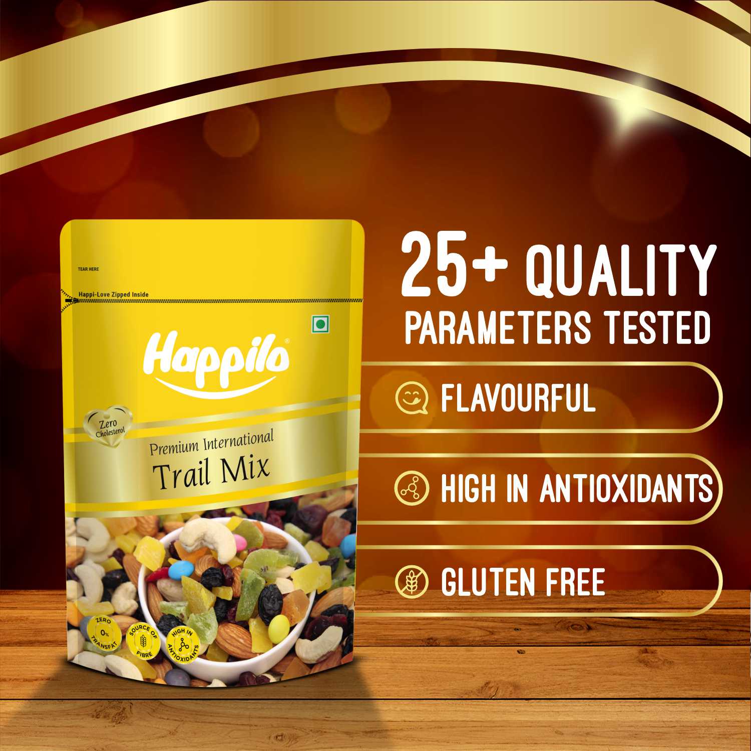 Happilo Premium Nutritious Nutty Trail Mix