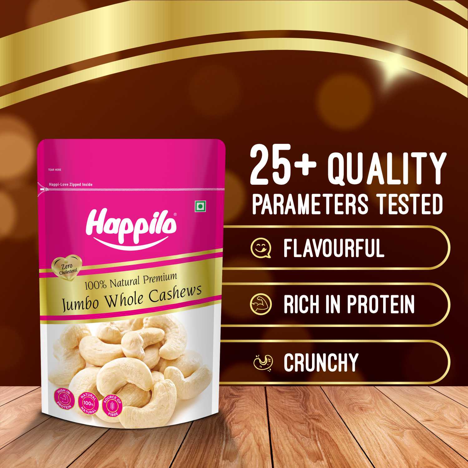 Happilo Jumbo Premium Whole Cashew Nuts