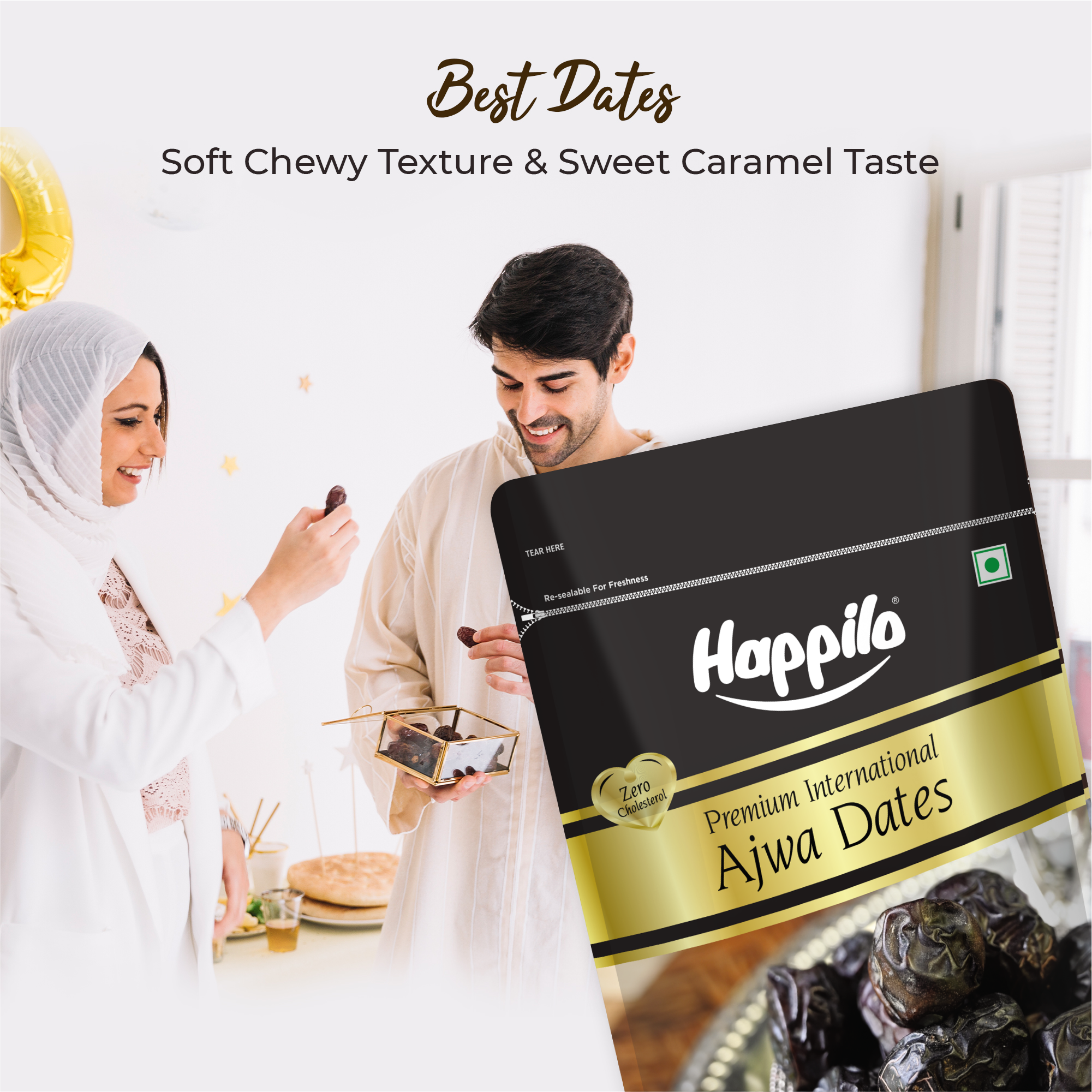 Happilo Premium International Ajwa Dates