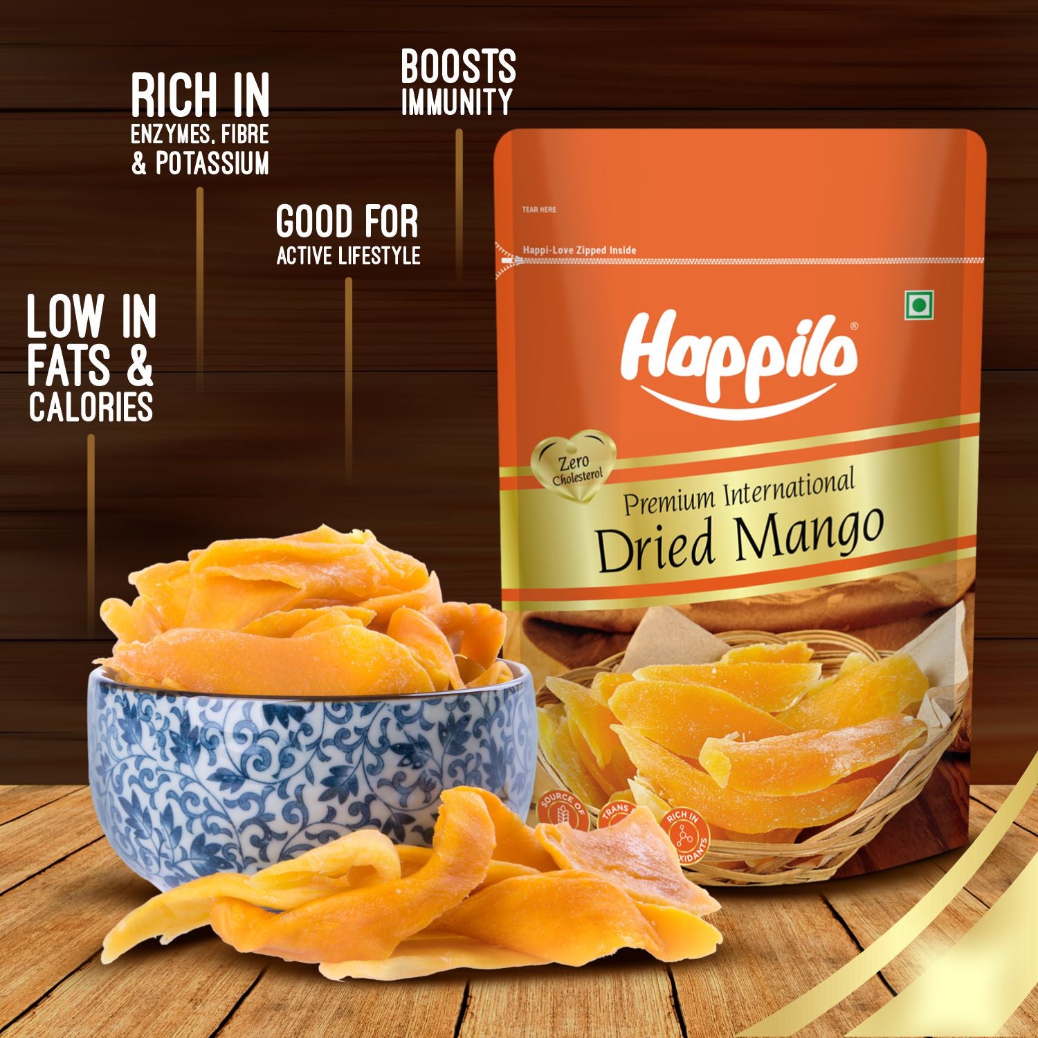 Happilo Premium International Dried Mango