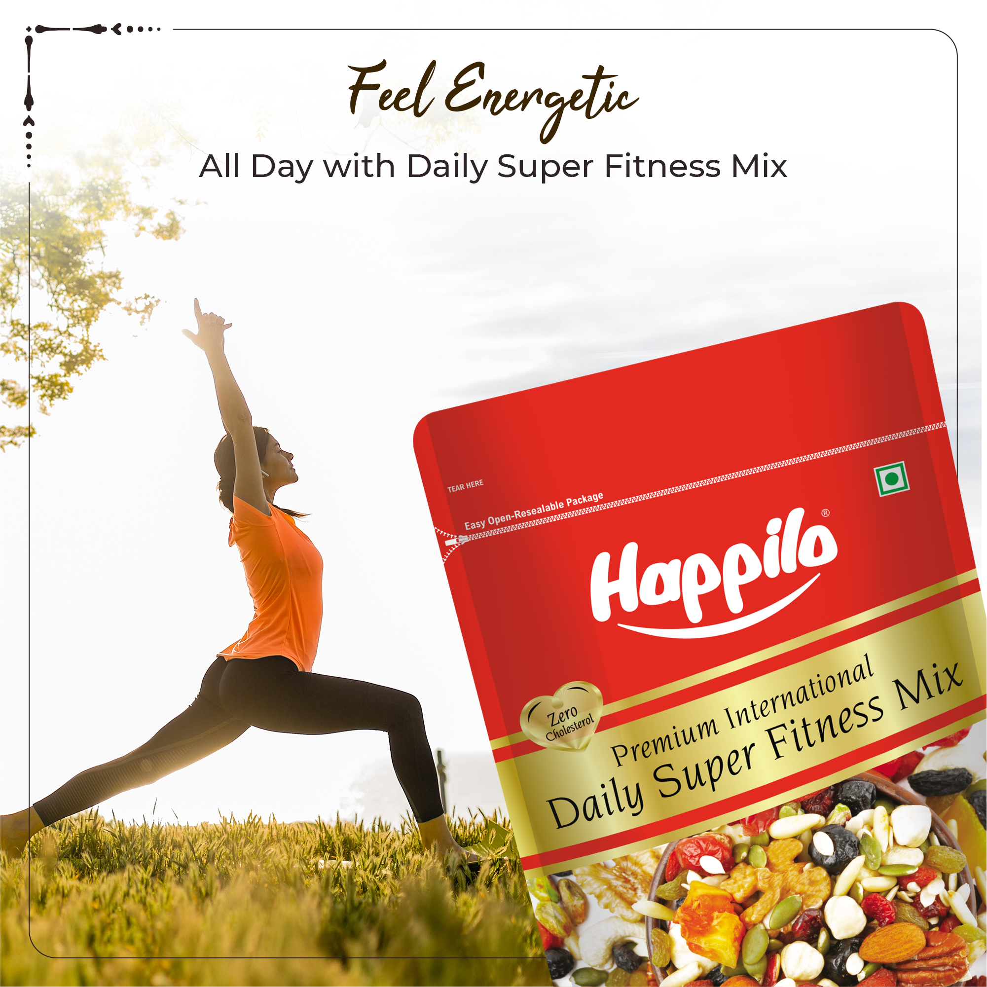 Happilo Nutritious Daily Super Fitness Trail Mix