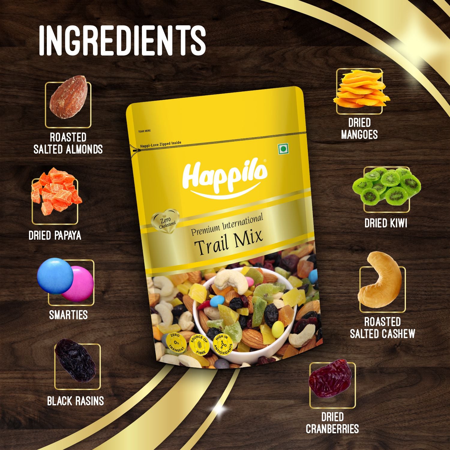 Happilo Premium Nutritious Nutty Trail Mix