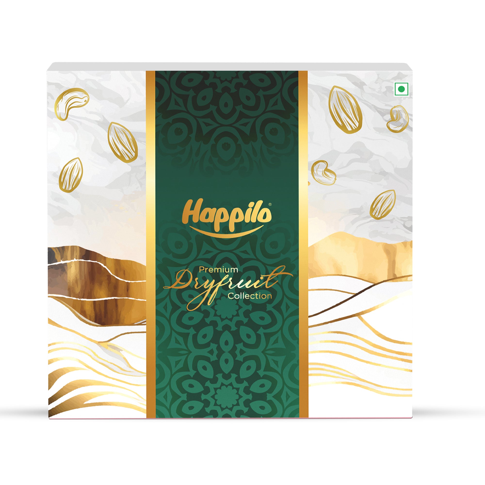 Happilo Dry Fruit Celebration Gift Box Gold Finch