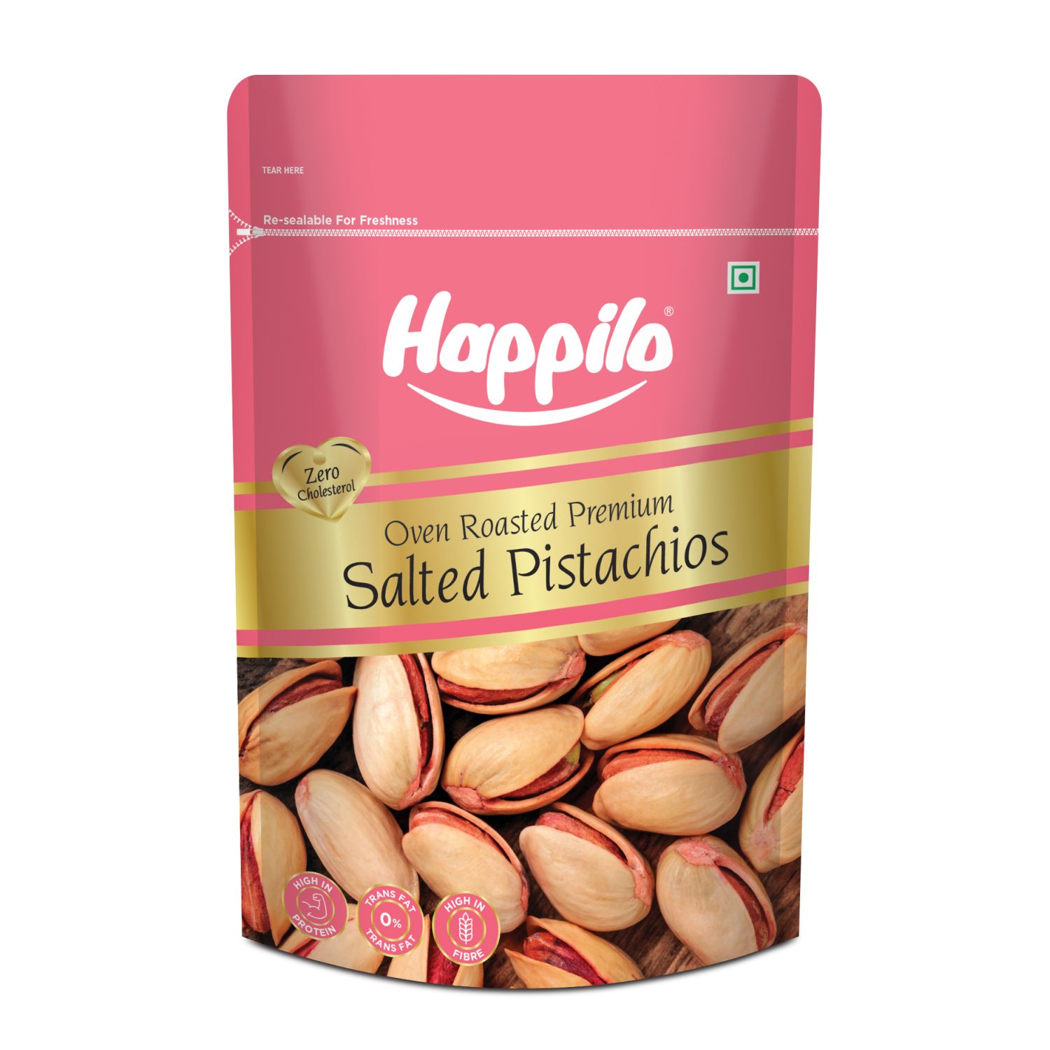 Happilo Premium Oven Roasted & Salted Pistachios